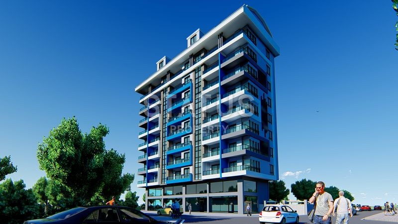 Apartments 1+1 and 2+1 in a complex at the excavation stage in Mahmutlar. фото 13